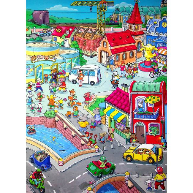 Книги-картинки для дітей (2-6 років) - Книжка «Вімельбух Ласкаво просимо до дитячого садочку» (122191)#3