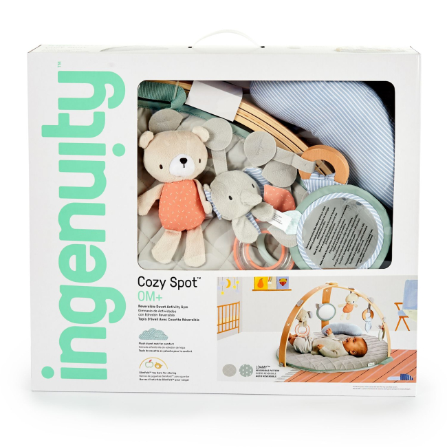 Розвивальні килимки - Килимок розвиваючий Ingenuity Cozy spot (74451121263)#3