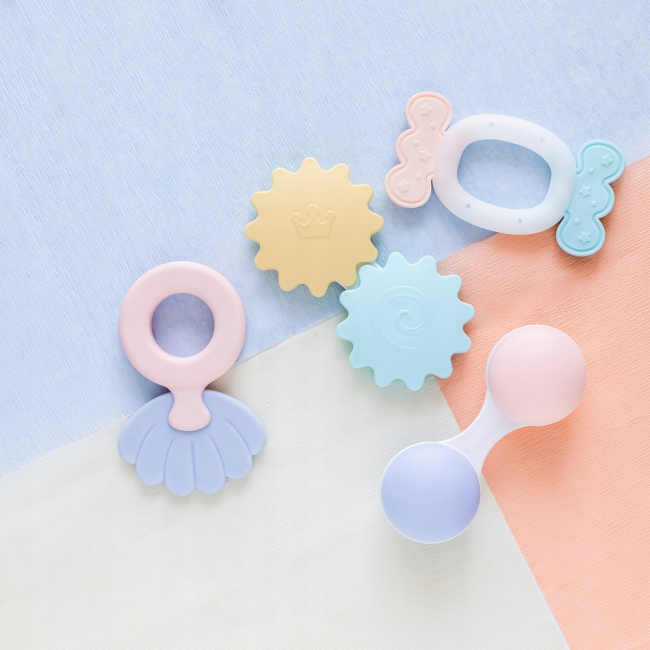 Погремушки, прорезыватели - Набор погремушек Canpol babies Первые погремушки (79/401)#3