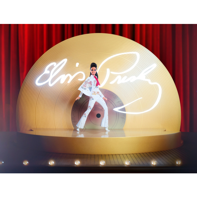 Куклы - Коллекционная кукла Barbie Signature Елвис Пресли (GTJ95)#7