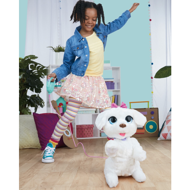 Мягкие животные - Интерактивная игрушка Fur Real Friends Щенок (F1971)#4