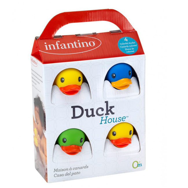 Іграшки для ванни - ​Іграшки для ванни Infantino Будиночок для качечок (316355)#3