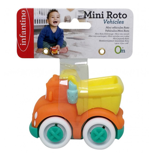 Машинки для малюків - Іграшка  Infantino Машинка самоскид (315134)#2