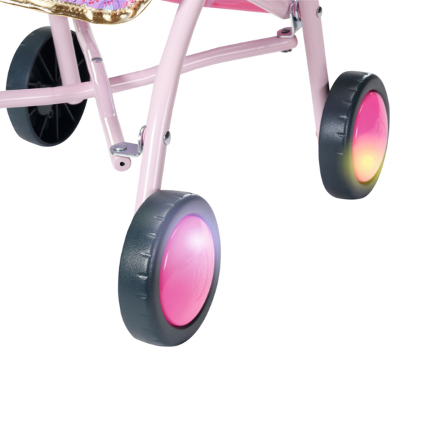 Транспорт и питомцы - Коляска для куклы Baby Born День Рождения Яркие огоньки (829950)#2