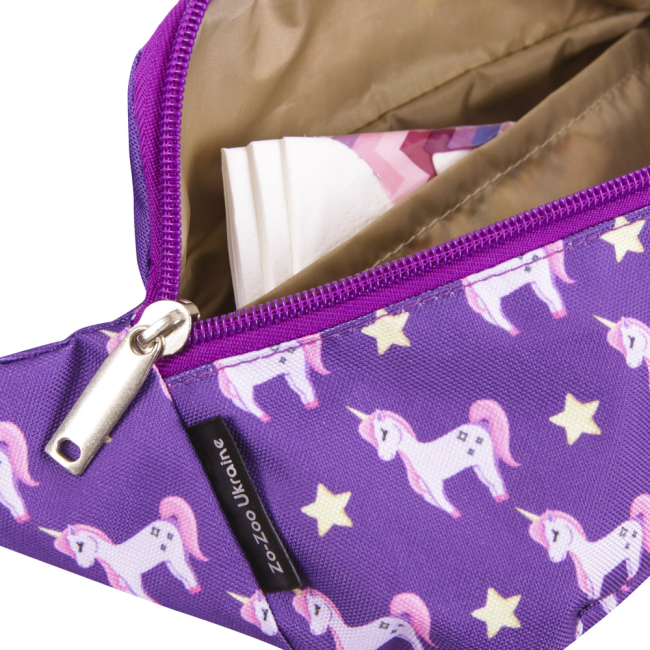 Рюкзаки та сумки - Сумка-бананка Zo-Zoo Єдинороги (1100655-7)#2