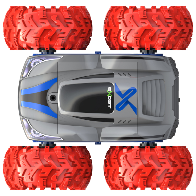 Радиоуправляемые модели - Машинка на радиоуправлении Silverlit 360 Cross II красная (20257-2)#5