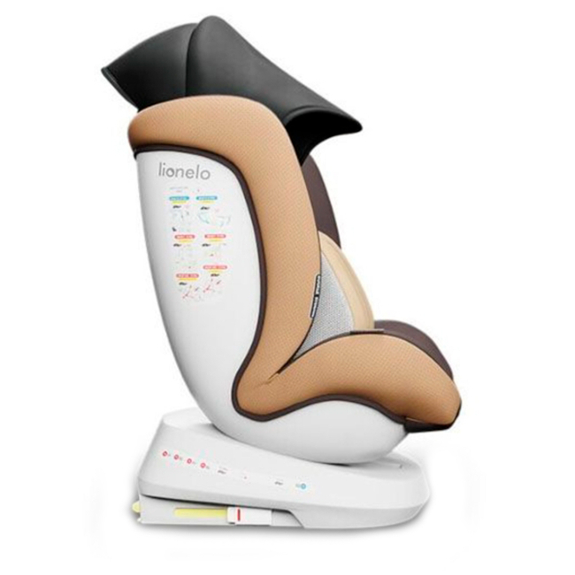 Автокрісла й аксесуари - Автокрісло Lionelo Bastiaan One beige chocolate 0-36 кг (LO.A.BO02) (5902581659620)#3