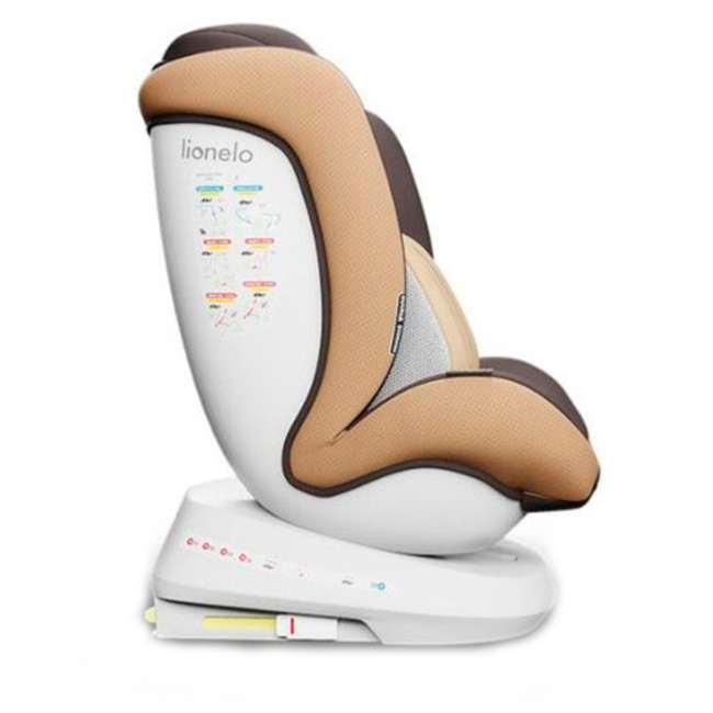 Автокрісла й аксесуари - Автокрісло Lionelo Bastiaan One beige chocolate 0-36 кг (LO.A.BO02) (5902581659620)#4