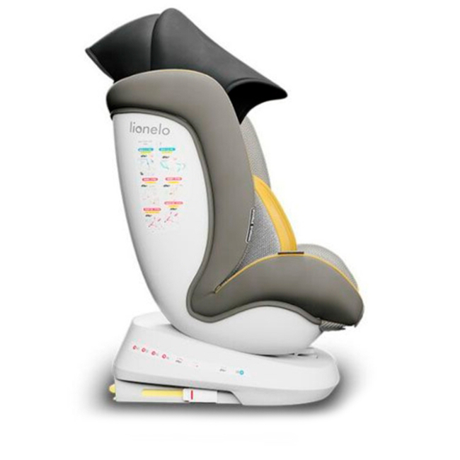 Автокрісла й аксесуари - Автокрісло Lionelo Bastiaan One yellow mustard 0-36 кг (LO.A.BO03) (5902581659637)#3