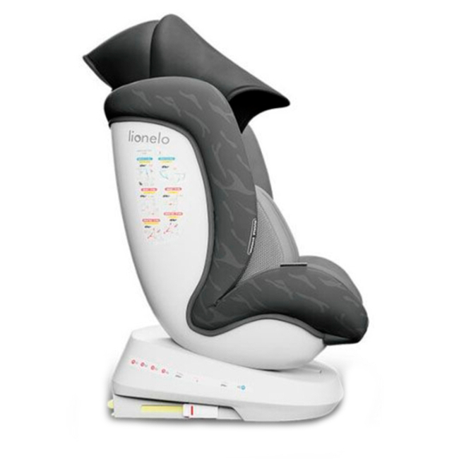 Автокрісла й аксесуари - Автокрісло Lionelo Bastiaan One grey grafite 0-36 кг (LO.A.BO04) (5902581659675)#3