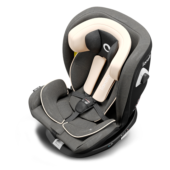 Автокрісла й аксесуари - Автокрісло Lionelo Bastiaan RWF beige latte 0-36 кг (LO.A.BS03) (5903771700320)#4