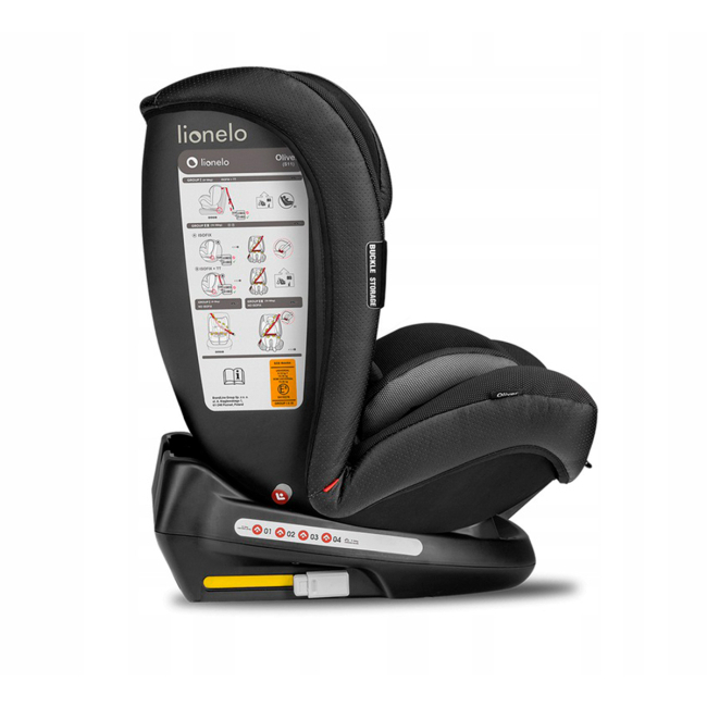 Автокрісла й аксесуари - Автокрісло Lionelo Oliver black 9-36 кг (LO.A.OL03)#2