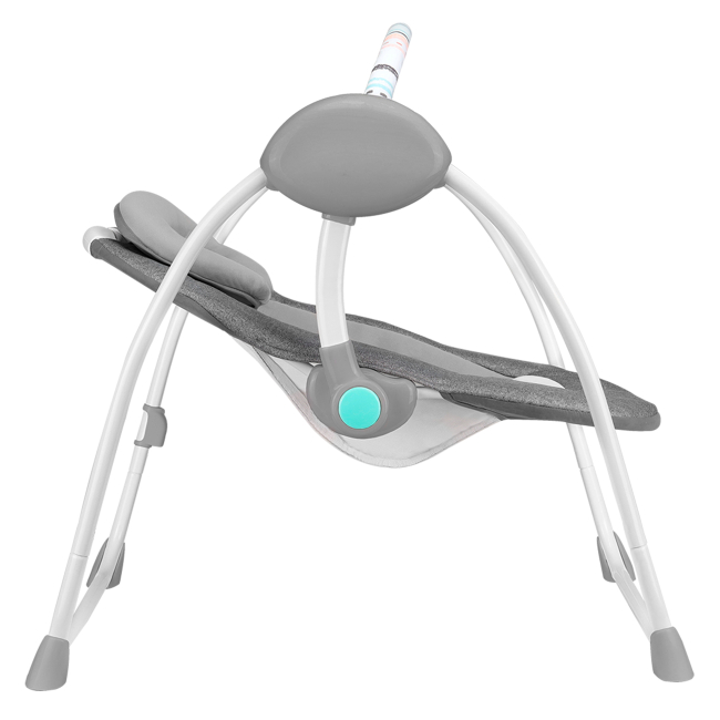 Кресла-качалки - Кресло-качалка Lionelo Ruben grey turquise (LO.RU03)#3