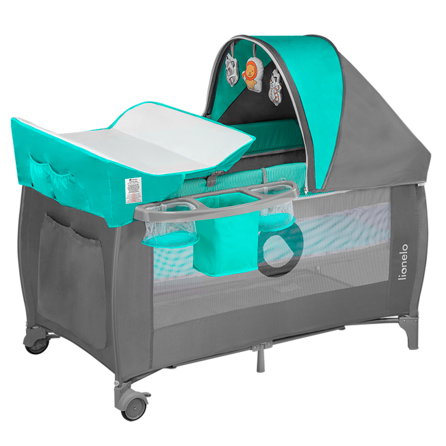 Манежи - Манеж Lionelo Sven Plus turquoise (LO.SV01)#2