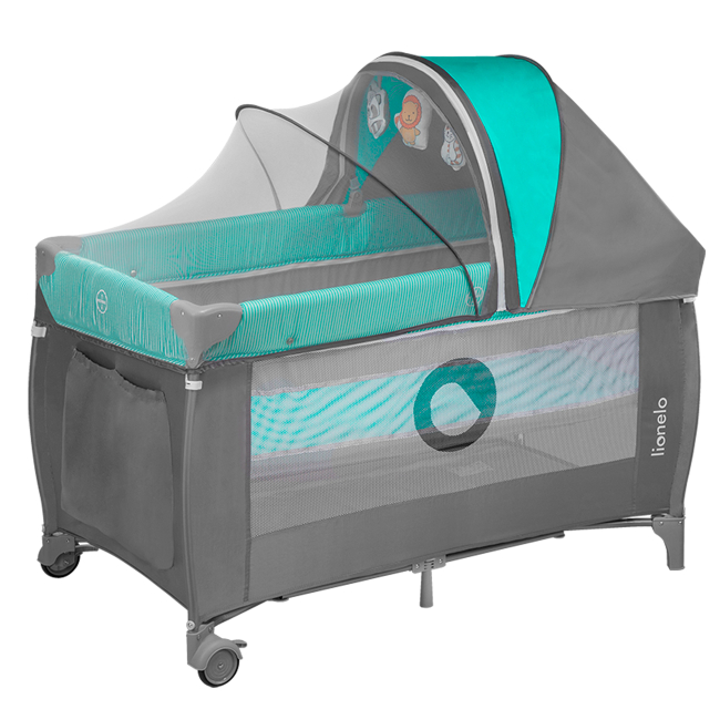 Манежи - Манеж Lionelo Sven Plus turquoise (LO.SV01)#3