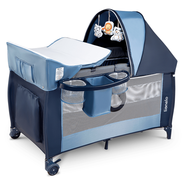 Манежі - Манеж Lionelo Sven Plus blue navy (LO.SV10)#2