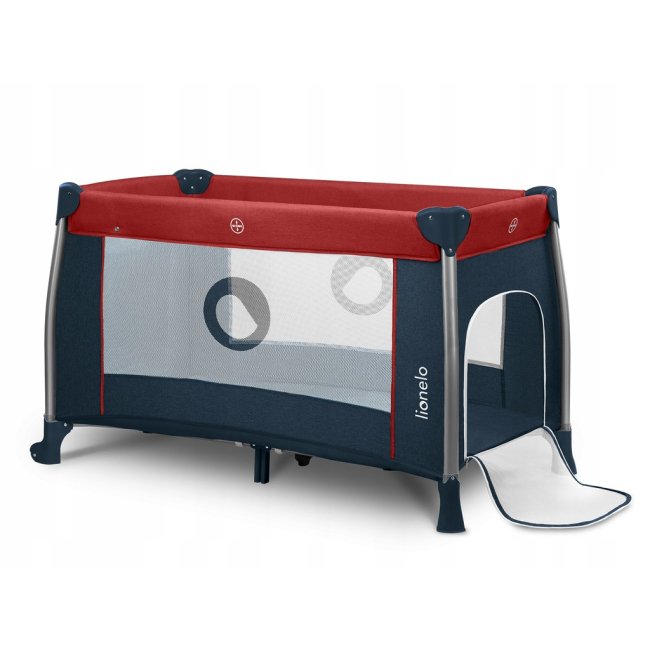 Манежи - Манеж Lionelo Thomi red burgundy blue (LO.TM01)#3