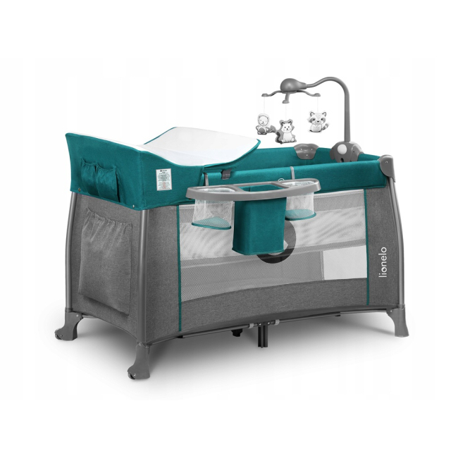 Манежи - Манеж Lionelo Thomi green turquoise (LO.TM05)#2