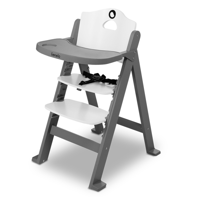 Товары по уходу - Стульчик для кормления Lionelo Floris grey stone (LO.FS01)#4