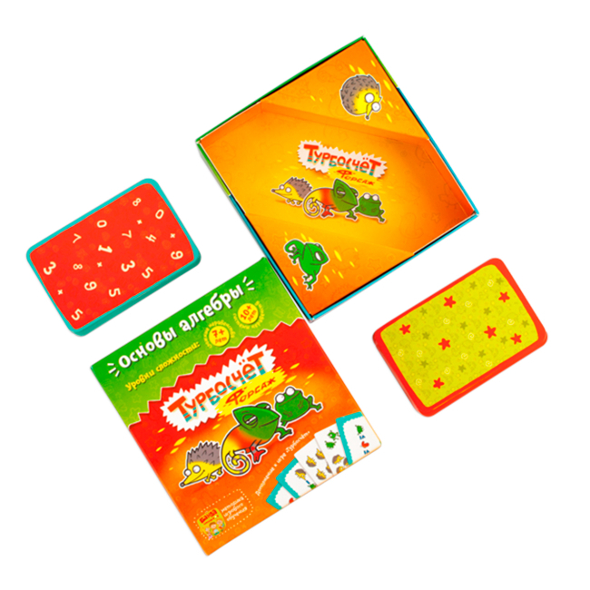 Настільні ігри - Настільно-друкована гра The Brainy Band Числобіг Форсаж (4820219540137)#3