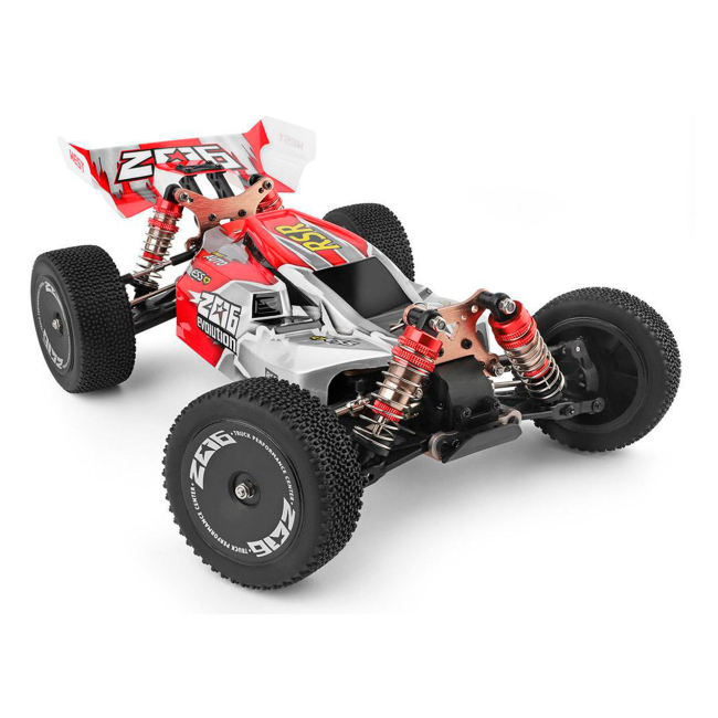 Радіокеровані моделі - Автомодель WL Toys червона (WL-144001R)#2