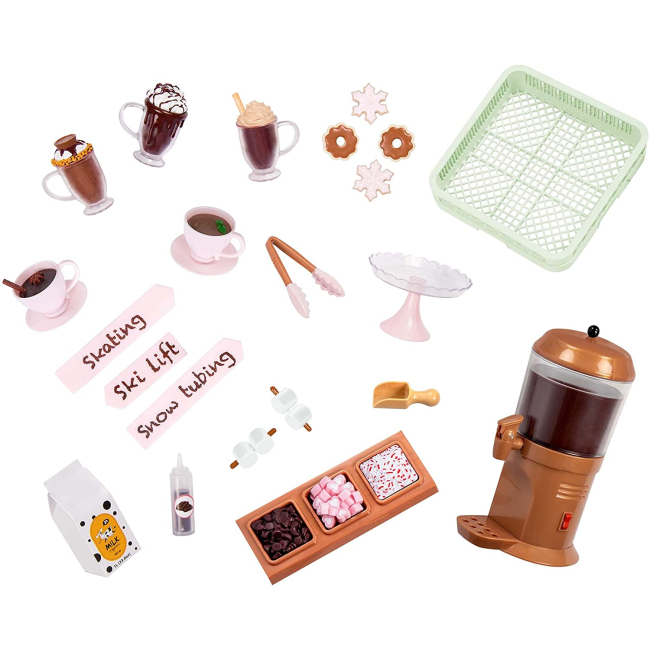 Меблі та будиночки - Ігровий набір Our Generation Шоколадний прилавок (BD37964Z)#3