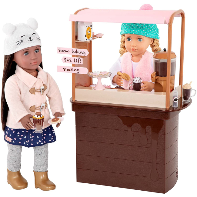 Меблі та будиночки - Ігровий набір Our Generation Шоколадний прилавок (BD37964Z)#6