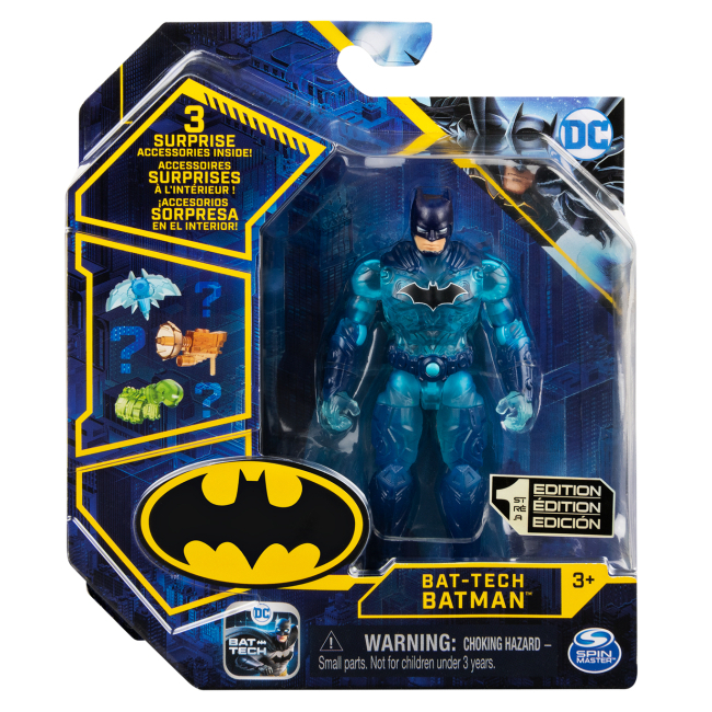 Фигурки персонажей - Игровая фигурка Batman Бэтмен в синем костюме (6055946/6055946-16)#4