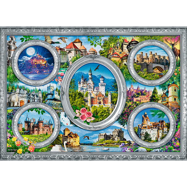 Пазлы - Пазлы Trefl Замки мира (10583)#2