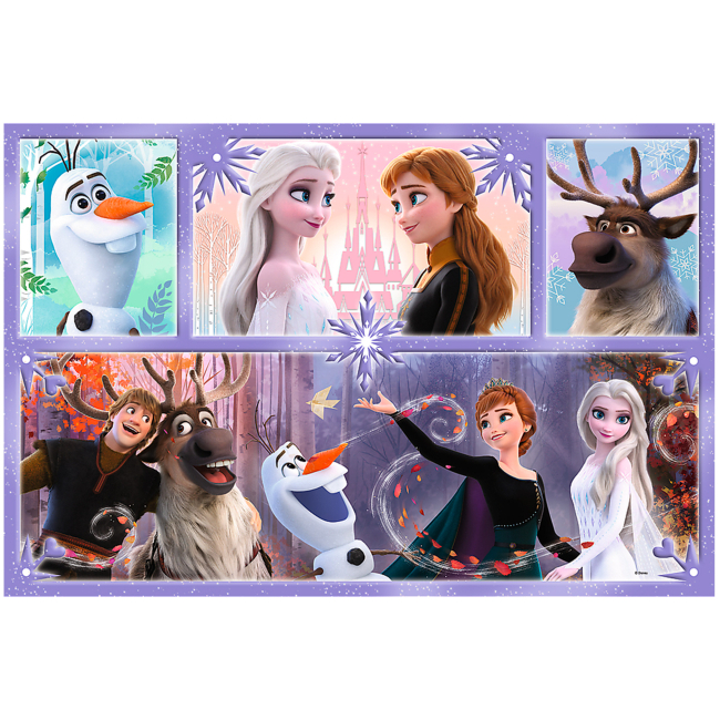 Пазли - Пазли Trefl Frozen 2 Світ магії (14345)#3