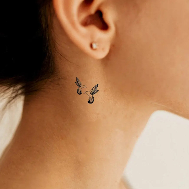 Косметика - Набір тату для тіла Tattooshka Пір'я (T-120)#2