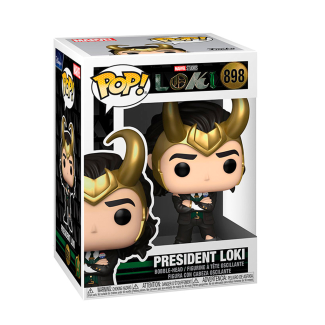 Фігурки персонажів - Фігурка Funko Pop Marvel Президент Локі (55743)#2