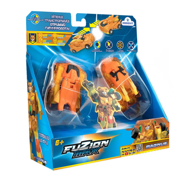 Трансформеры - Игровой набор Fuzion Max Машинки-трансформеры Магнус (54002)#4