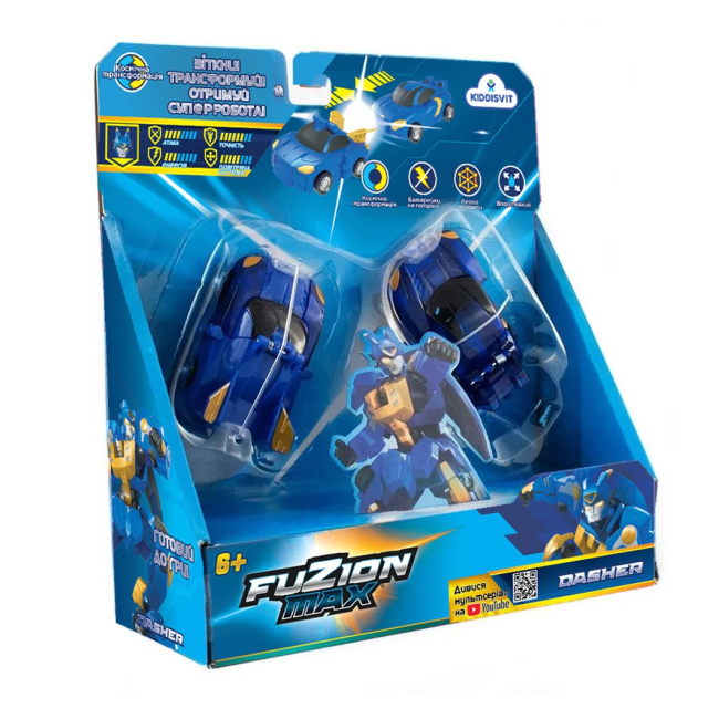 Трансформери - Ігровий набір Fuzion Max Літаки-трансформери Дашер (54003)#4