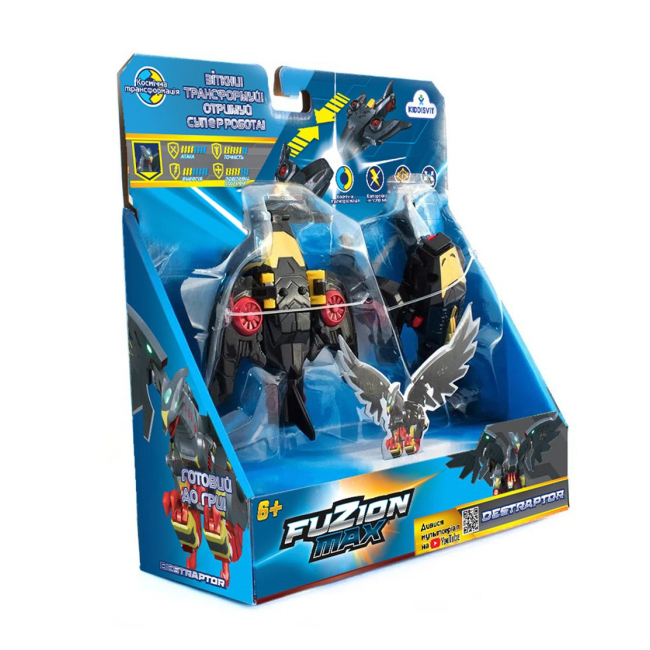 Трансформеры - Игровой набор Fuzion Max Самолеты-трансформеры Дестраптор (54006)#4
