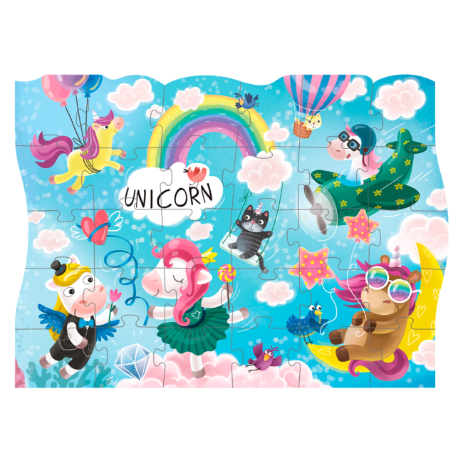 Пазлы - Пазл Dodo Приключения единорожков (300416)#2