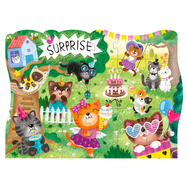 Пазлы - Пазл Dodo Праздник котиков (300417)#2