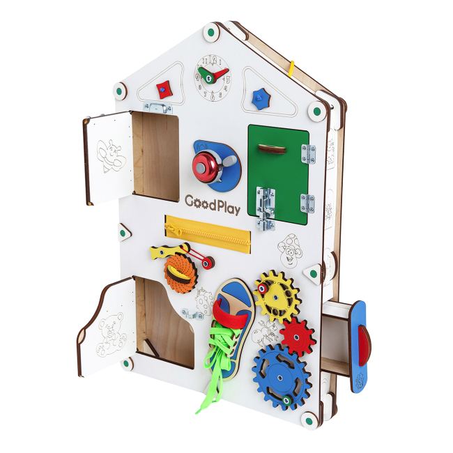 Розвивальні іграшки - Бізіборд Good Play Будиночок (D008)#2