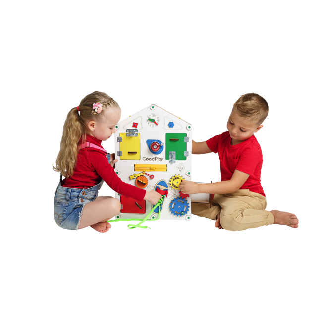 Розвивальні іграшки - Бізіборд Good Play Будиночок (D008)#5