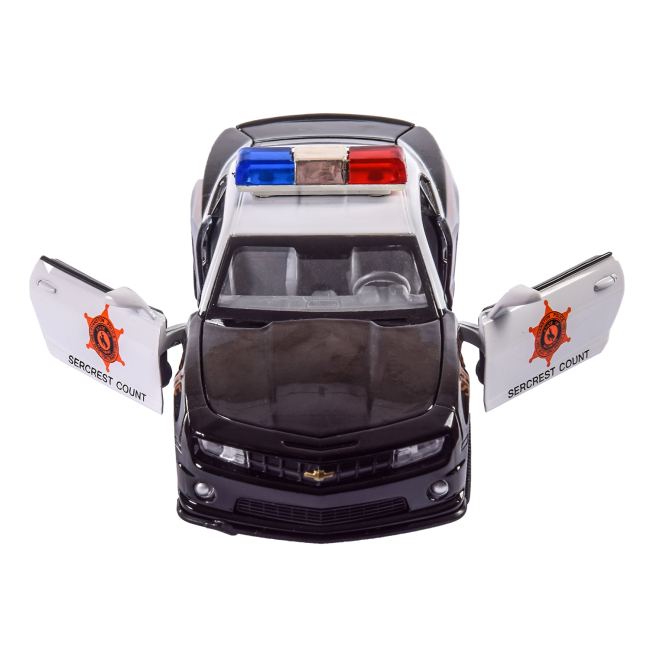 Транспорт і спецтехніка - Поліція Автопром Chevrolet Camaro SS-Police 1:32 (68396)#2