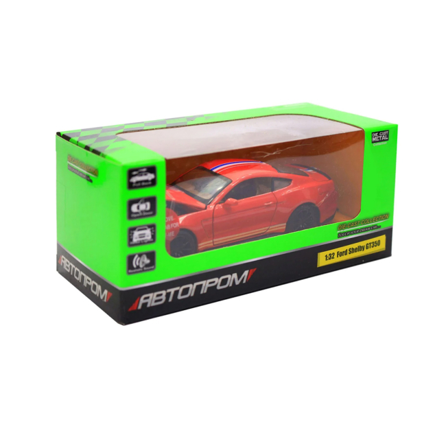 Автомоделі - Автомодель Автопром Ford Shelby GT350 червона 1:32 (68441/68441-1)#2