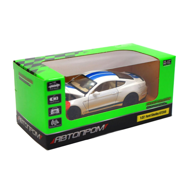 Автомоделі - Автомодель Автопром Ford Shelby GT350 была 1:32 (68441/68441-3)#2