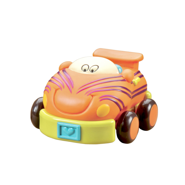 Машинки для малюків - Ігровий набір Battat Кумедний автопарк (BX1995Z)#2