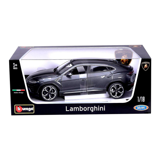 Автомоделі - Автомодель Bburago Lamborghini Urus сіра (18-11042G)#4