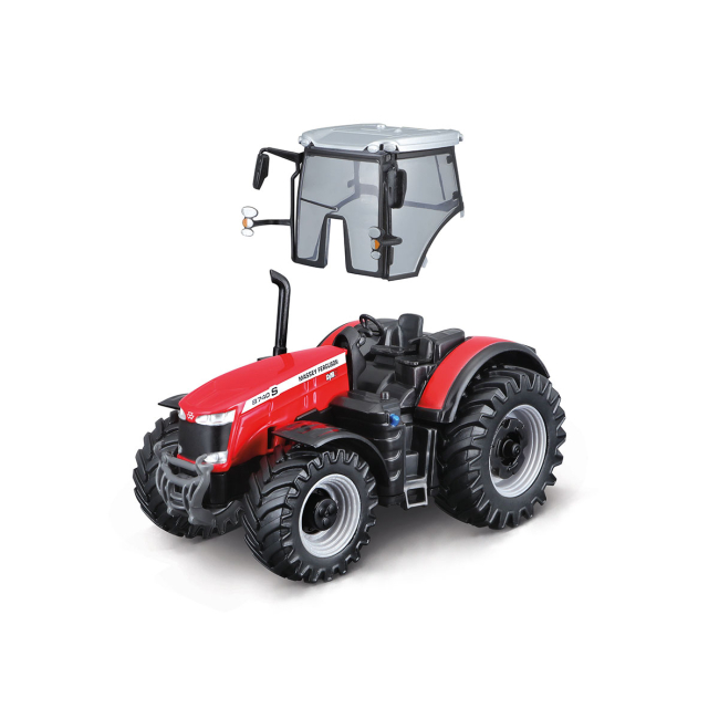 Транспорт и спецтехника - Трактор Bburago Massey Ferguson 8740S (18-31613)#2