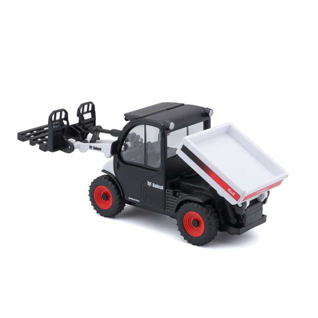 Транспорт и спецтехника - Погрузчик Bburago Bobcat Toolcat 5600 (18-31806)#2