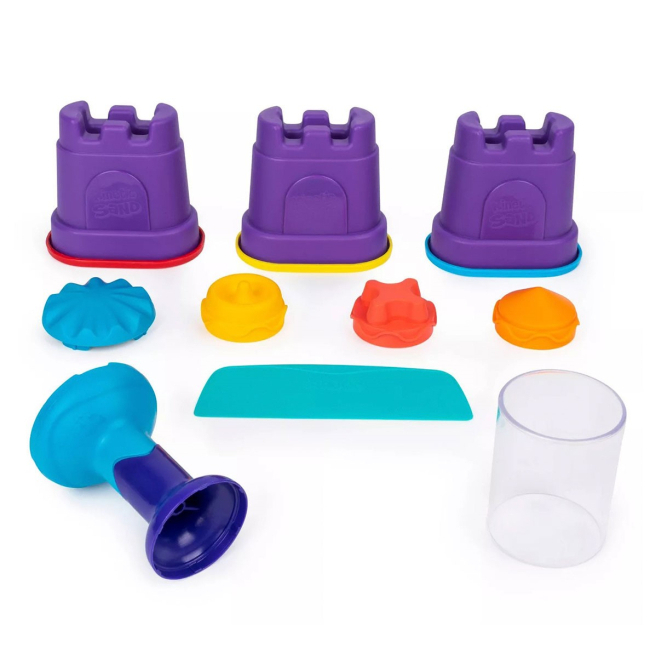 Антистрес іграшки - Набір кінетичного піску Kinetic Sand Веселковий мікс (71474)#2