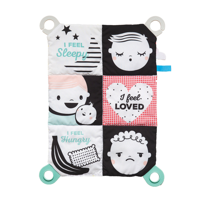 Розвивальні іграшки - Книжка-розкладушка Taf Toys Мої емоції (12545)#2