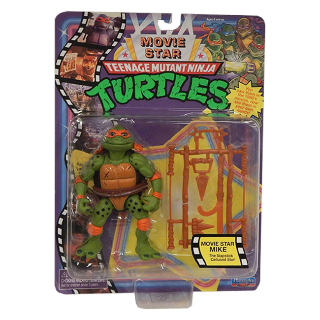 Фігурки персонажів - Фігурка TMNT Movie star 1992 Мікеланджело (81333)#2