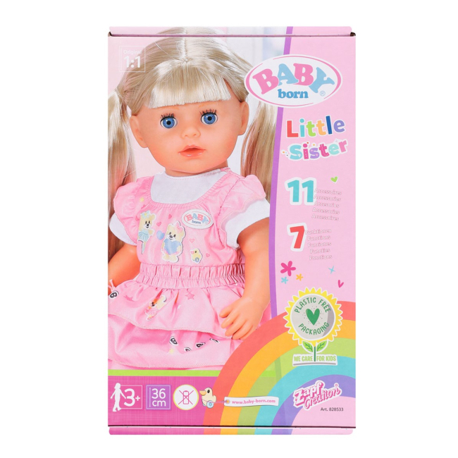 Пупсы - Кукла Baby Born Нежные объятия Младшая сестричка (828533)#2